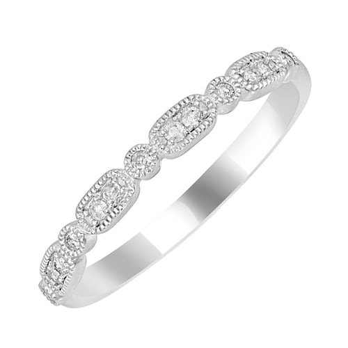 Zlatý eternity prsten s diamanty Liam