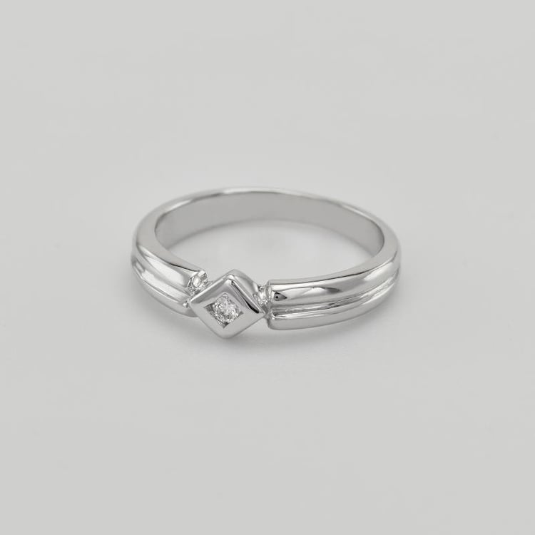 Diamantový zlatý prsten 30586