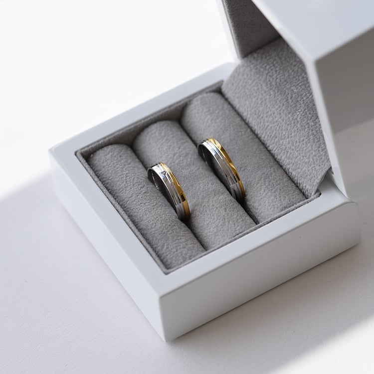 Snubní prsteny s diamantem 61446