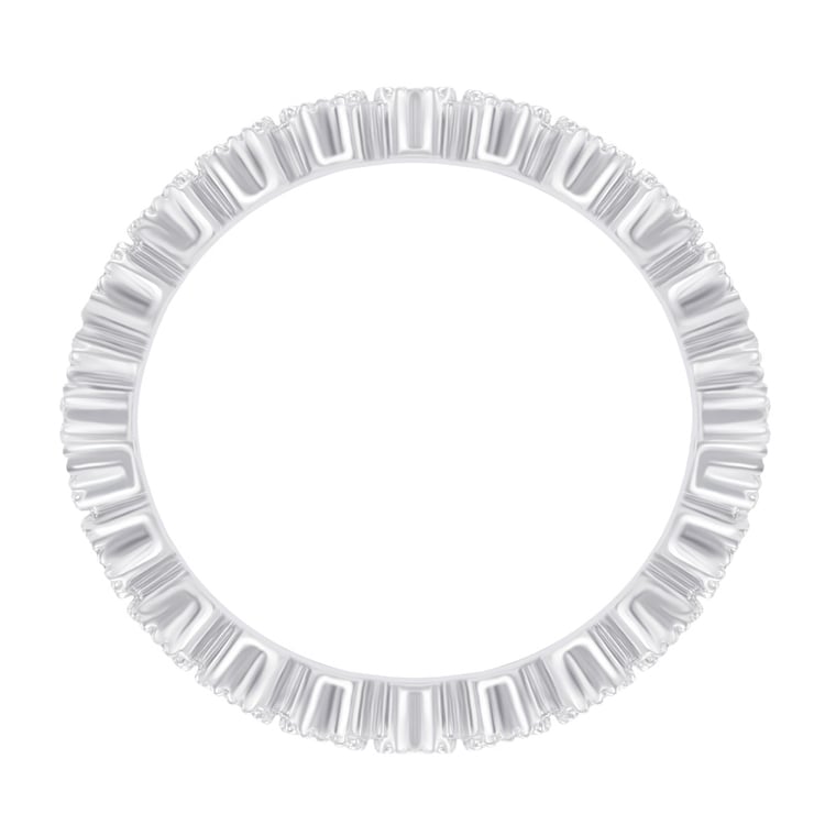 Zlatý eternity prsten se safíry a diamanty 41187