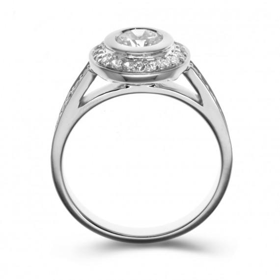 Prsten s diamanty Daryach 7926