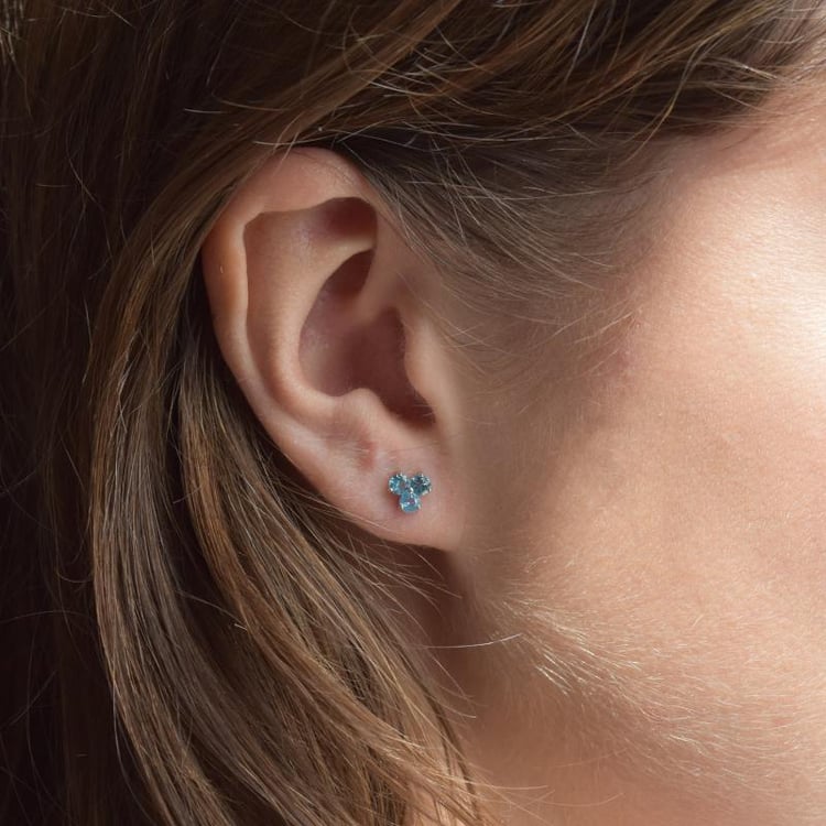 Topazové náušnice 19368