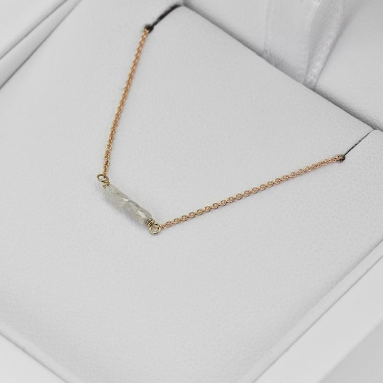 Náramek s šedými diamanty 37518