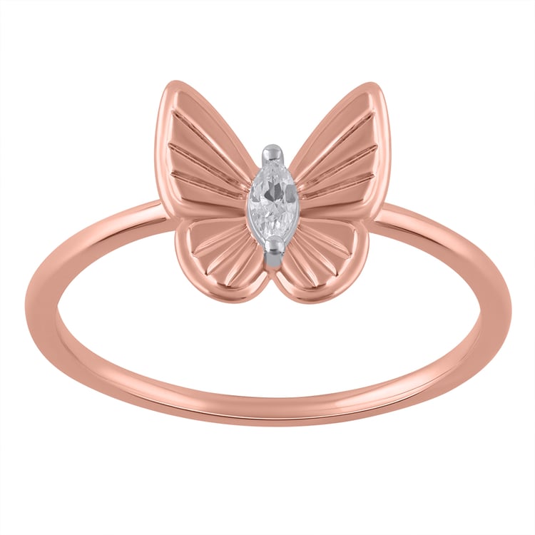 Zlatý prsten s lab-grown diamantem Rachel 158627