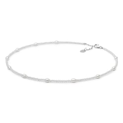 Stříbrný perlový náhrdelník Ilmar