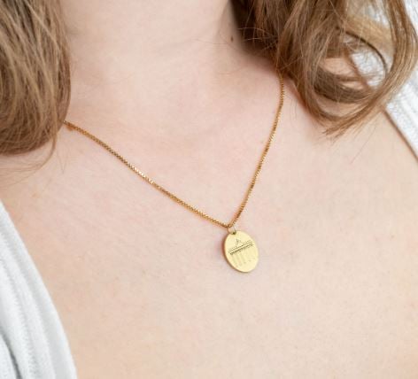 Personalizovaný přívěsek Berlínská televizní věž 125583