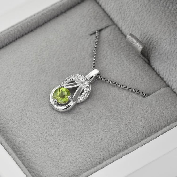 Náhrdelník s olivínem 40302