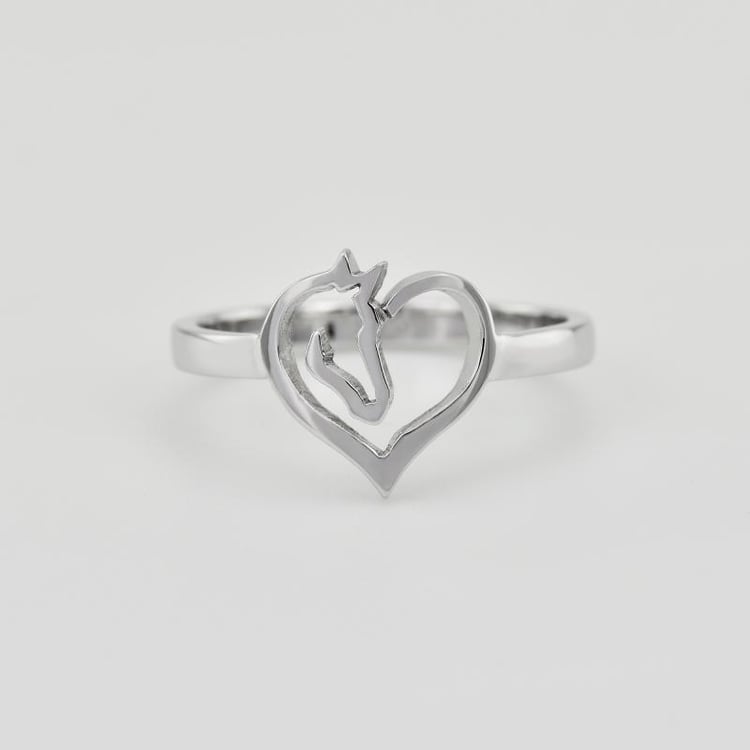 Prsten ve tvaru srdce 29664