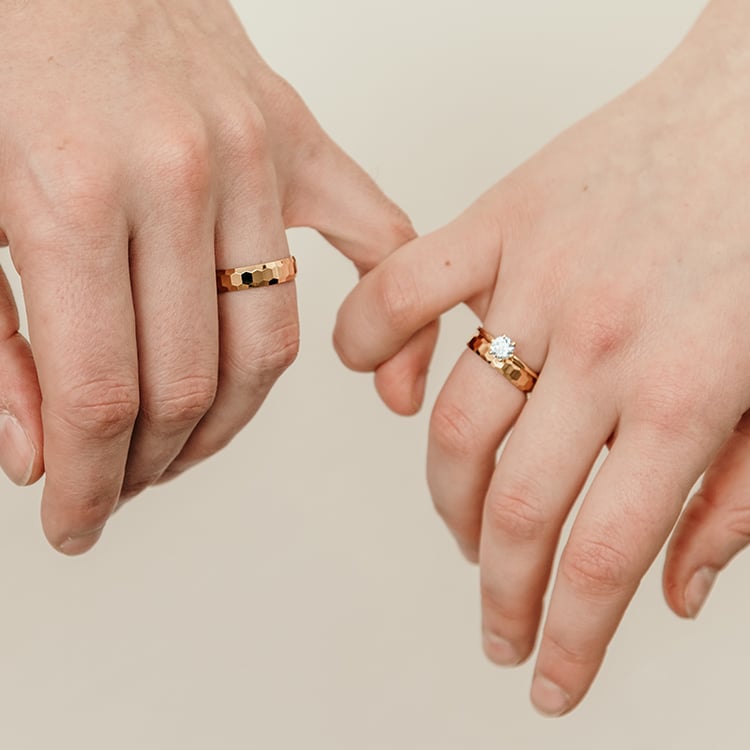 Zásnubní prsten s lab-grown diamantem Birdie 121464