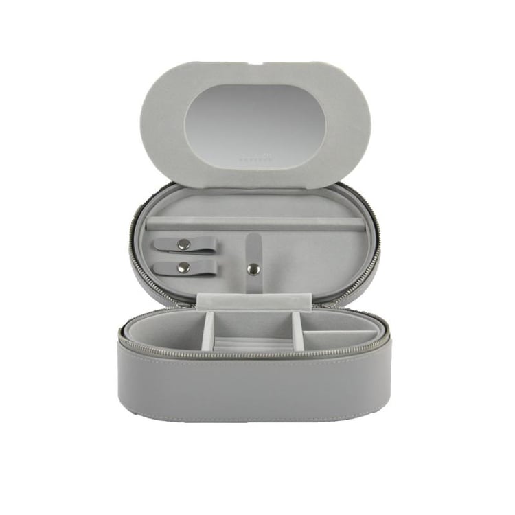 Šedá šperkovnice 40697