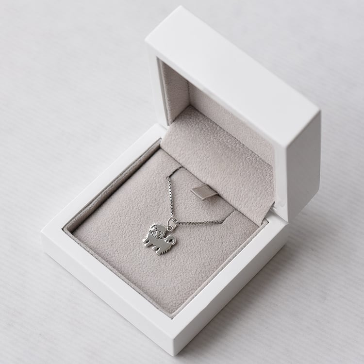 Přívěsek ve tvaru maltézského psíka 70829