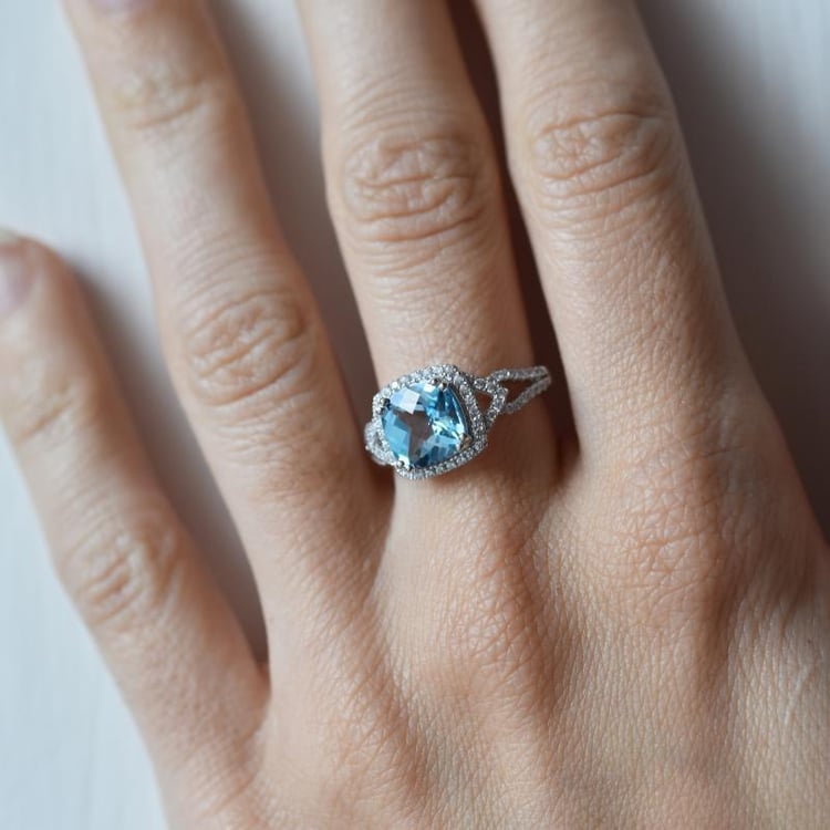 Topazový prsten 13821