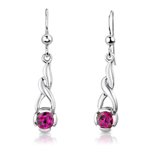 Rubínové náušnice Samyka 10796