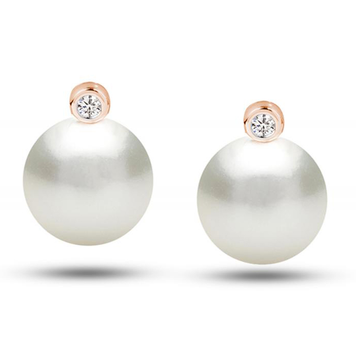 Perlové náušnice Lara