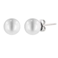 Perlové zlaté náušnice Abira