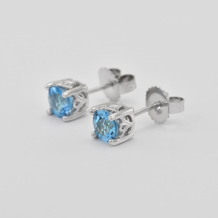 Topazové náušnice 28279