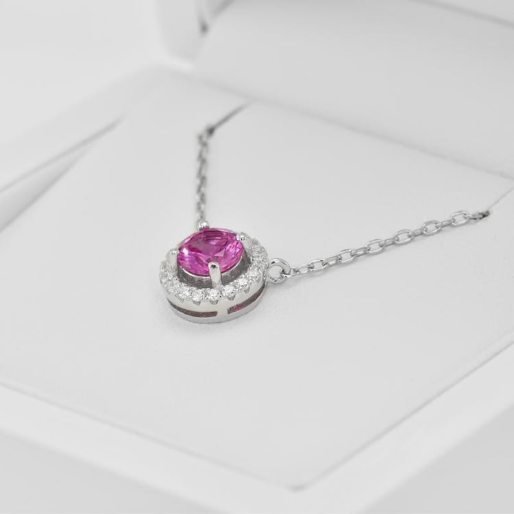 Náhrdelník se safírem 17457