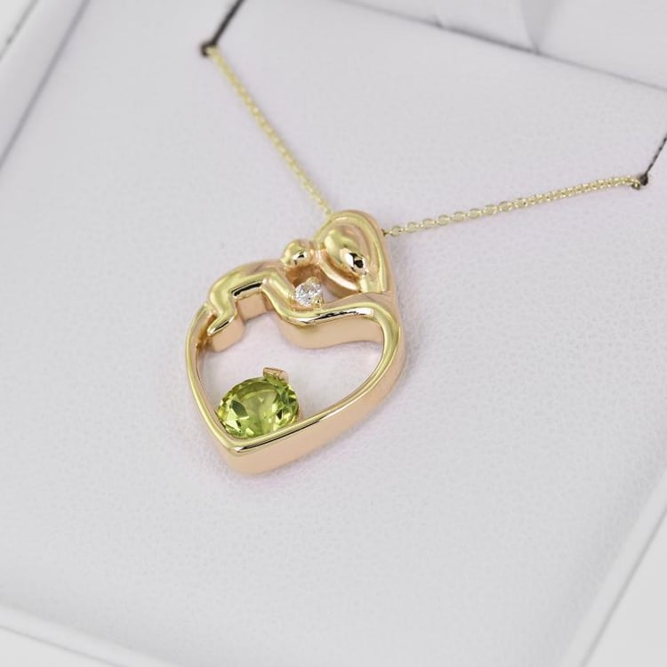 Náhrdelník s olivínem 27012