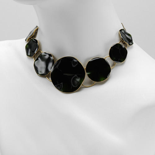 Náhrdelník s glazurou 1426