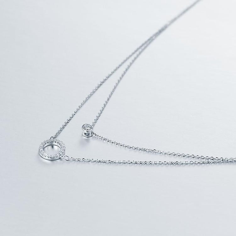 Náhrdelník ze stříbra Congalie 7515