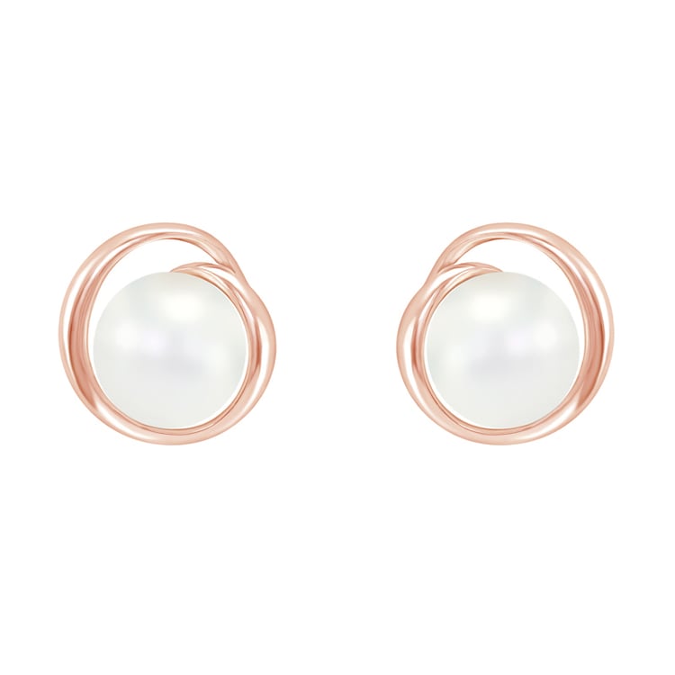 Stříbrné pozlacené náušnice 70751