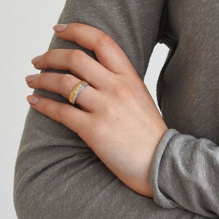 Dámský snubní prsten 76984