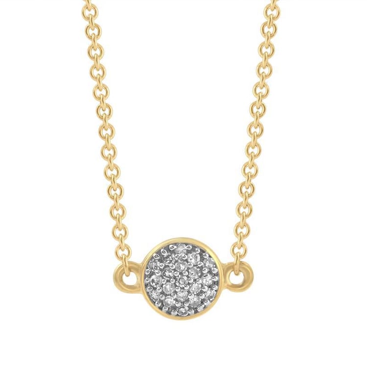 Náhrdelník s diamanty Fanecy