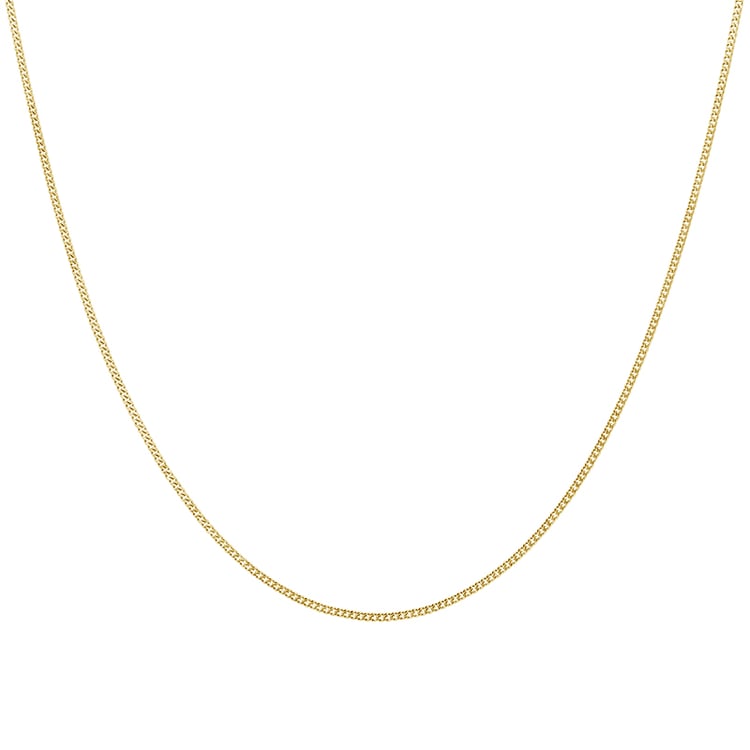 Panzer řetízek 45 cm z 14k žlutého zlata