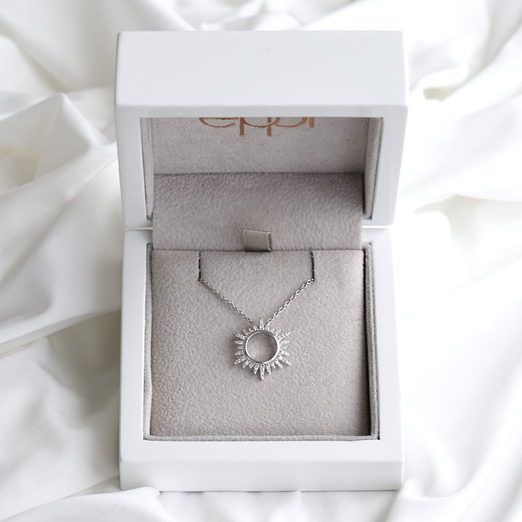 Diamantový náhrdelník ze zlata 85268