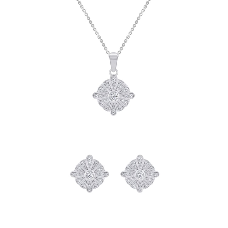 Zlatá diamantová kolekce šperků Calandre