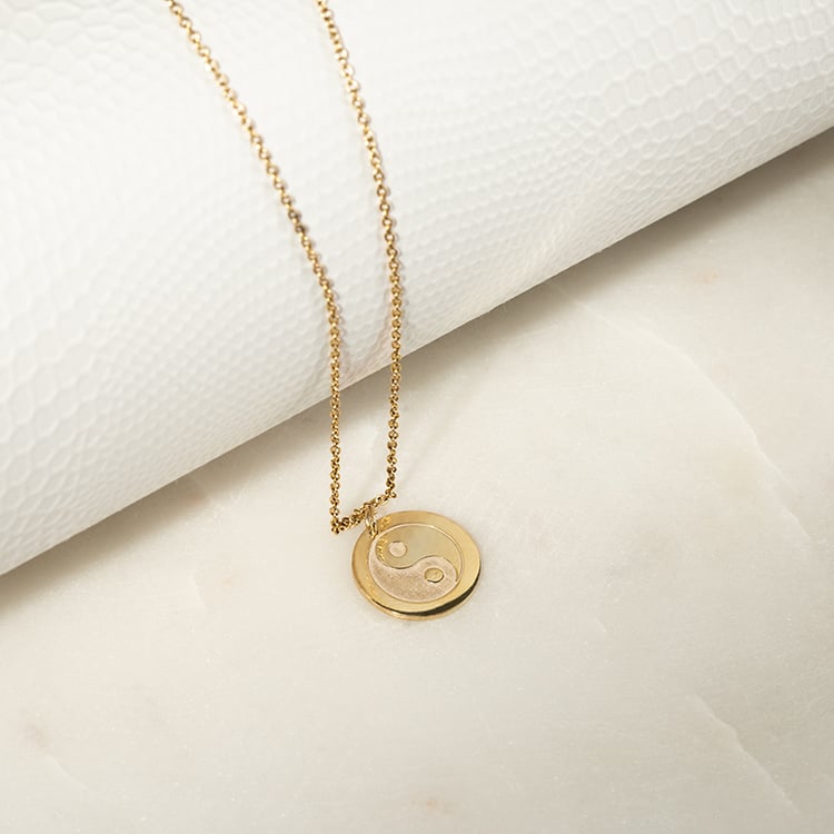 Jóga přívěsek se symbolem Jin Jang 133956