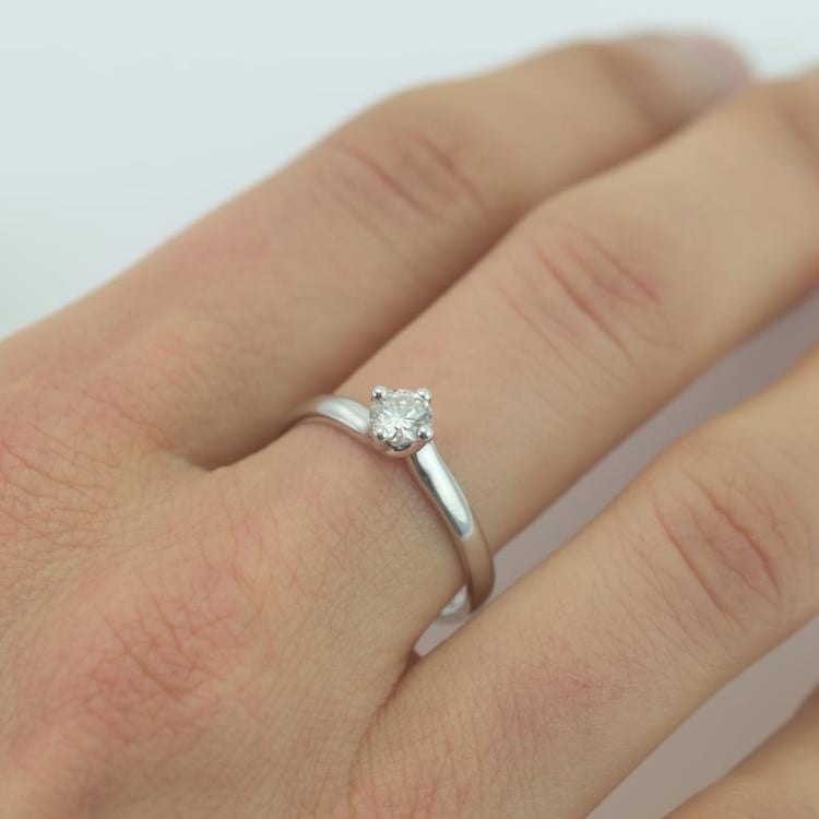 Platinový prsten 35933