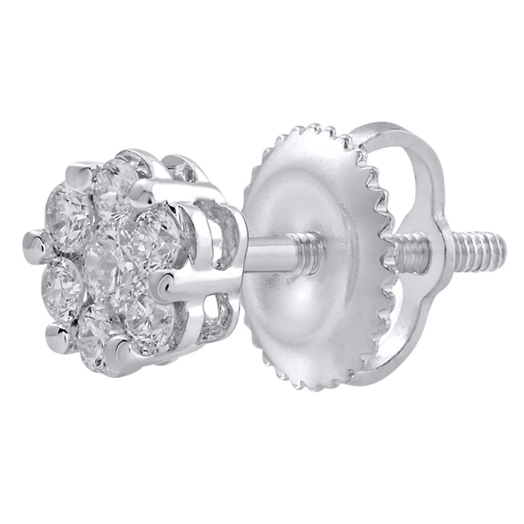 Zlaté napichovací náušnice 19343