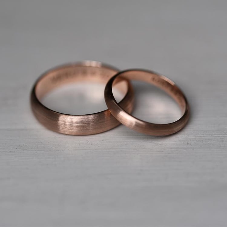 Prsteny z matného zlata 43209