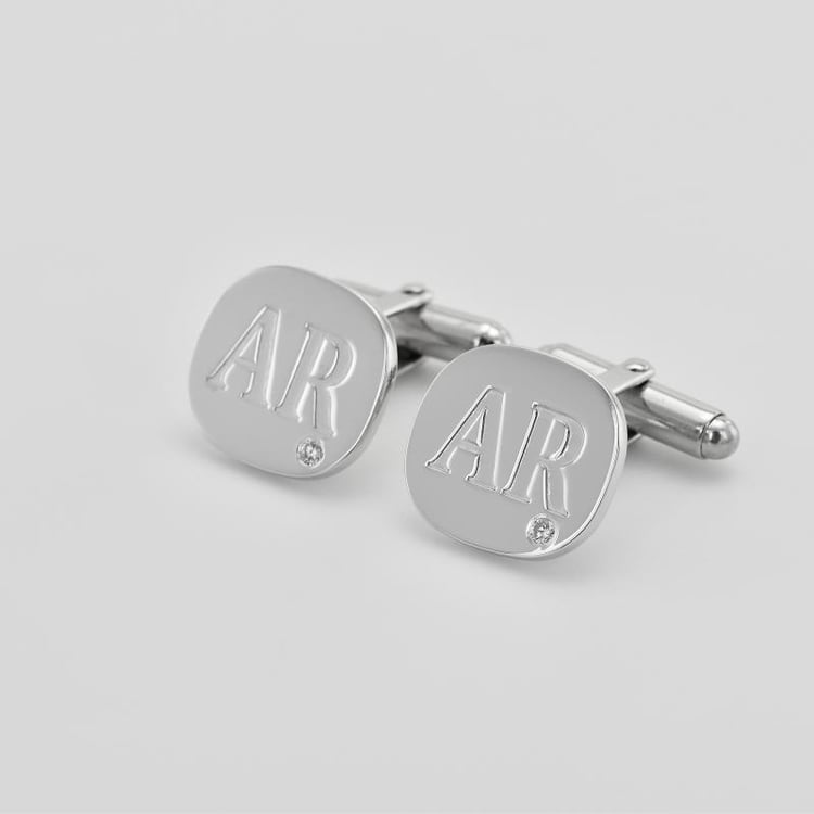 Stříbrné manžetové knoflíčky 33232