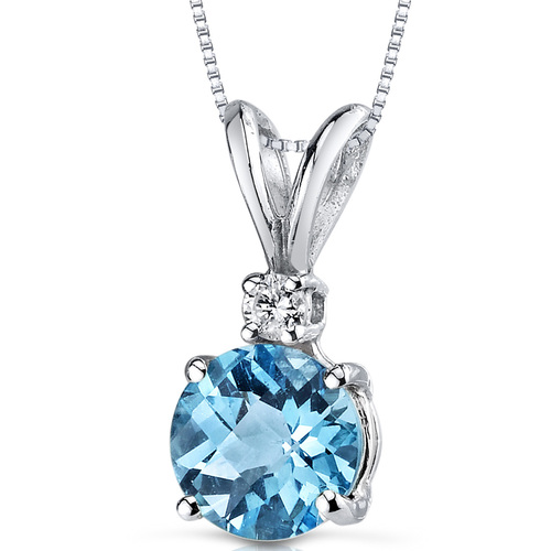 Topazový přívěsek 