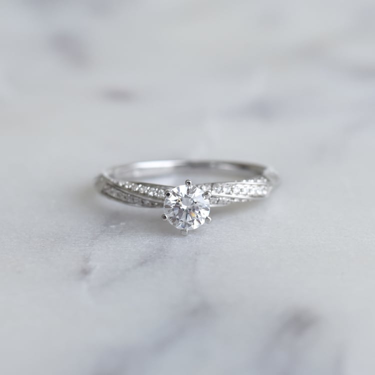 Diamantový prsten ze zlata 86274