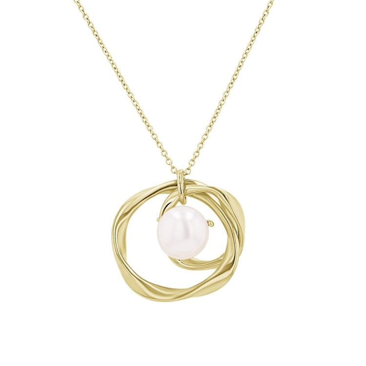 Stříbrný přívěsek s perlou Alya