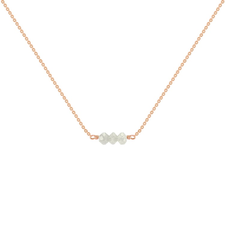 Zlatý choker s diamanty