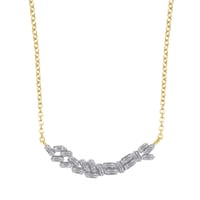 Zlatý náhrdelník s diamanty Darcy