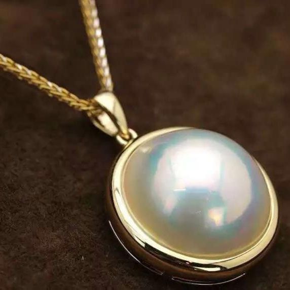 Zlatý perlový náhrdelník 12876