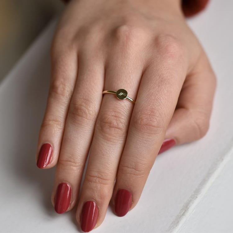 Prsten ze žlutého zlata 42331