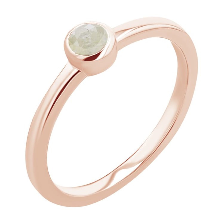 Minimalistický prsten se salt and pepper diamantem Emilien 117725