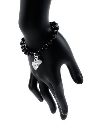 Onyxový náramek se srdcem 1056