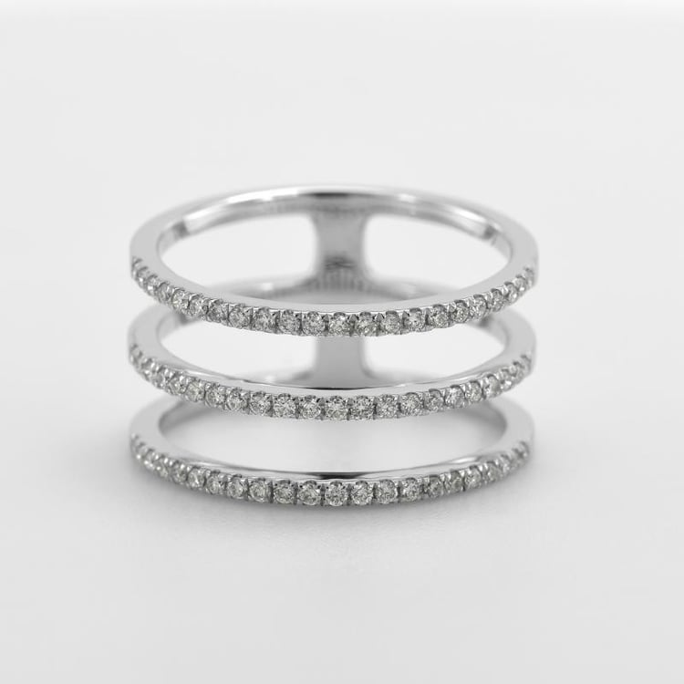 Prsten ze zlata s diamanty 49756