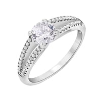 Zásnubní prsten plný diamantů Arendy