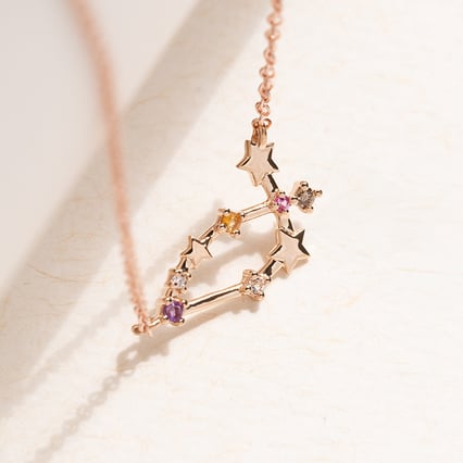 Náhrdelník se znamením zvěrokruhu Capricorn