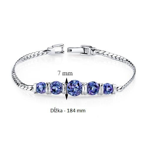 Náramek ze stříbra 17973