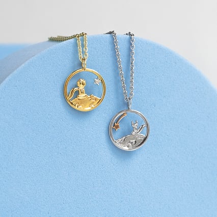 Vykrojený přívěsek s liškou Malý princ