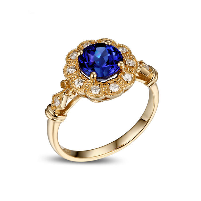 Vintage zásnubní prsten